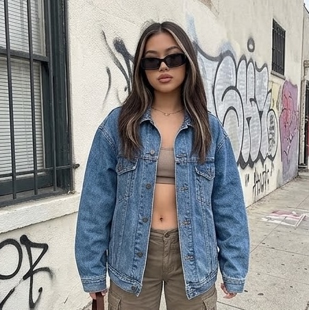 JASPIN Rectangle Sunglasses